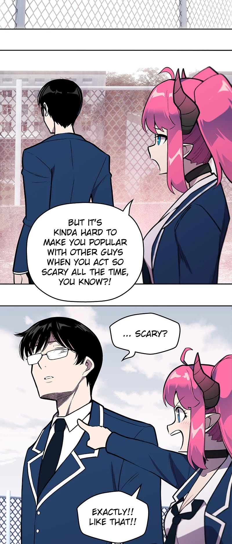 My Succubus Girlfriend (Reboot 2021) Chapter 32 page 4 - Chapter 32: Ep. 32 - Scary