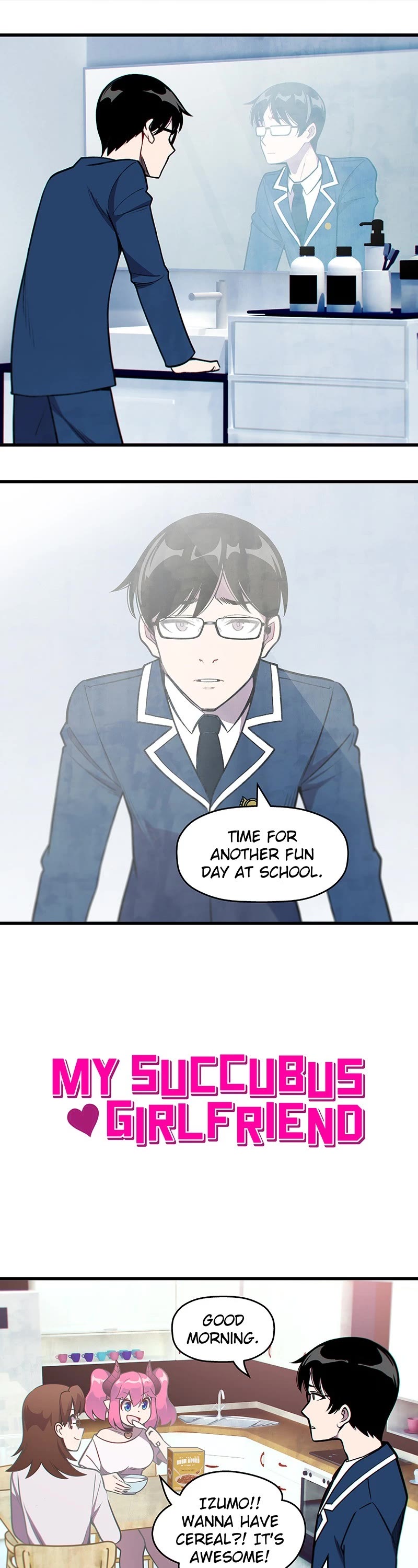 My Succubus Girlfriend (Reboot 2021) Chapter 34 page 2 - Chapter 34: Ep. 34 - Social Training