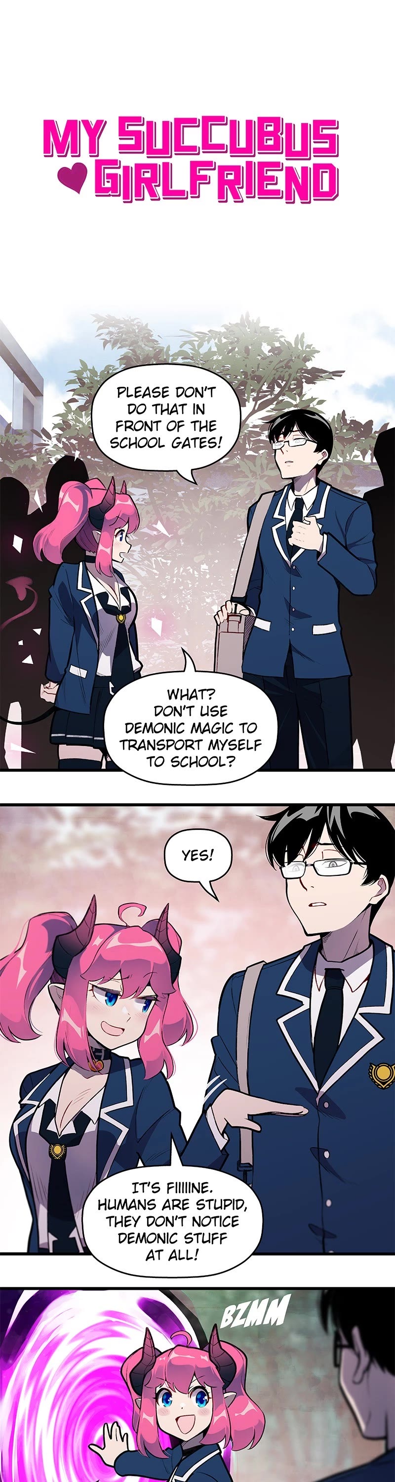 My Succubus Girlfriend (Reboot 2021) Chapter 35 page 1 - Chapter 35: Ep. 35 - Portal to Hell