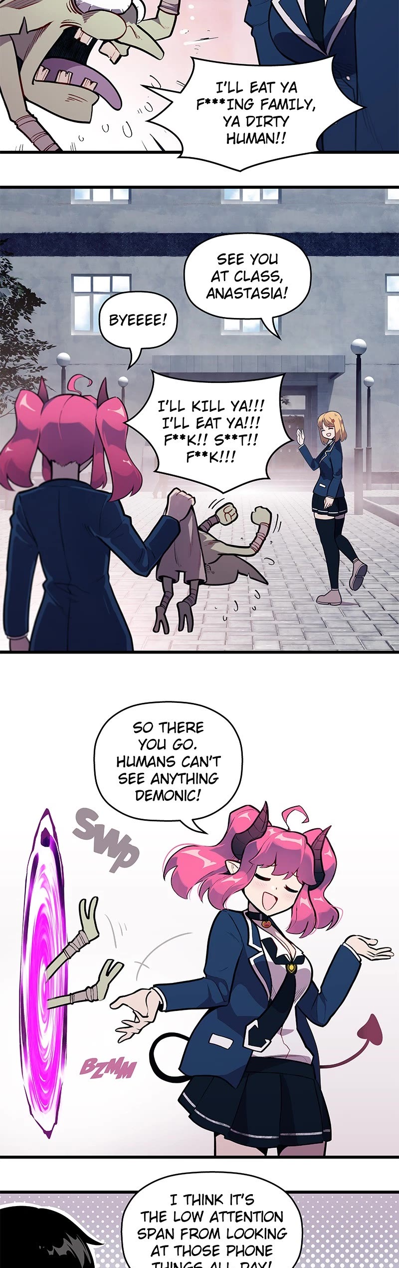 My Succubus Girlfriend (Reboot 2021) Chapter 35 page 4 - Chapter 35: Ep. 35 - Portal to Hell