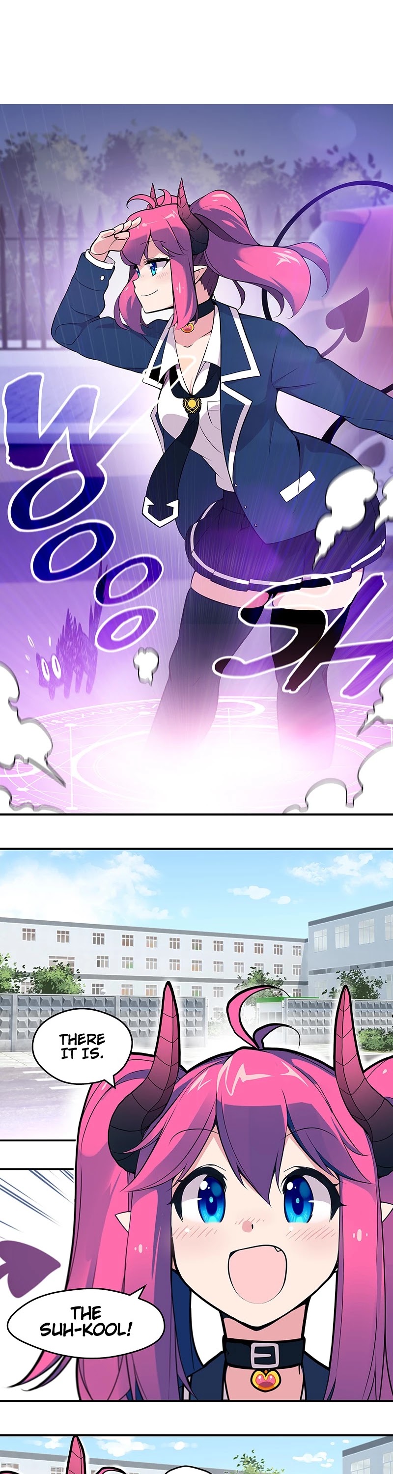 My Succubus Girlfriend (Reboot 2021) Chapter 5 page 1 - Chapter 5: Ep. 5 - The Guardian