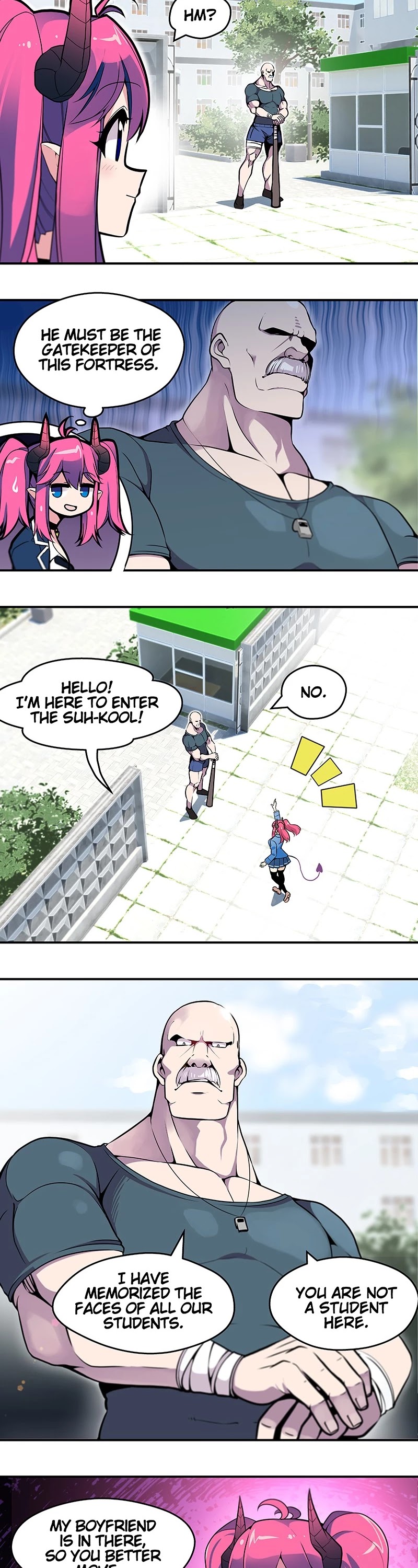 My Succubus Girlfriend (Reboot 2021) Chapter 5 page 2 - Chapter 5: Ep. 5 - The Guardian