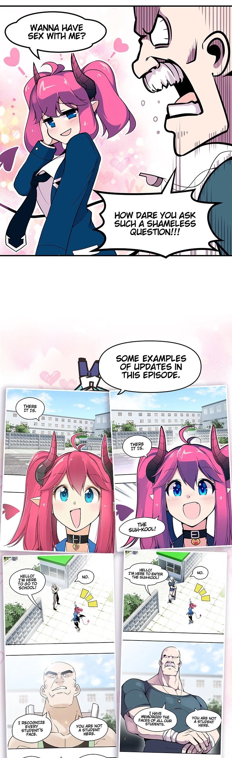 My Succubus Girlfriend (Reboot 2021) Chapter 5 page 4 - Chapter 5: Ep. 5 - The Guardian