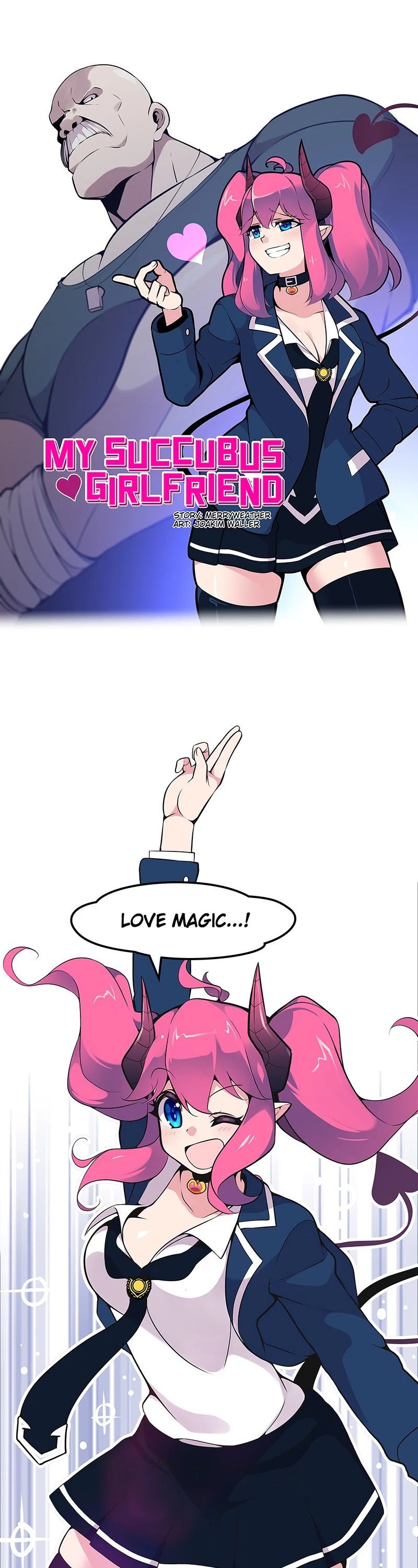 My Succubus Girlfriend (Reboot 2021) Chapter 6 page 1 - Chapter 6: Ep. 6 - Love Magic