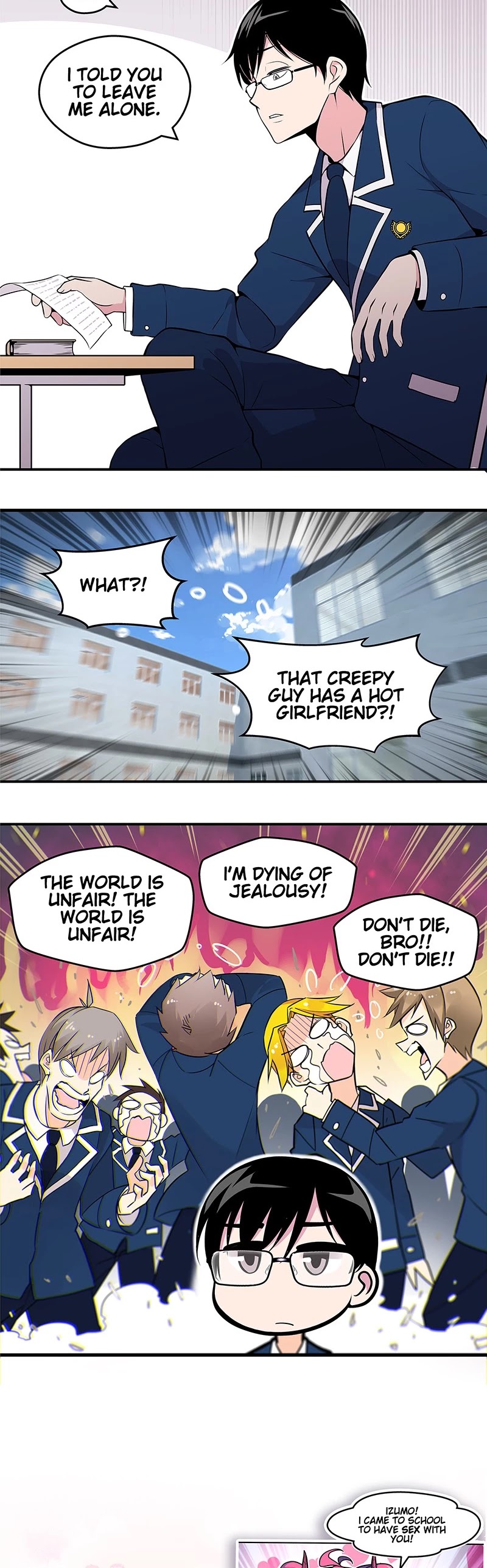 My Succubus Girlfriend (Reboot 2021) Chapter 7 page 3 - Chapter 7: Ep. 7 - Succubus at School!