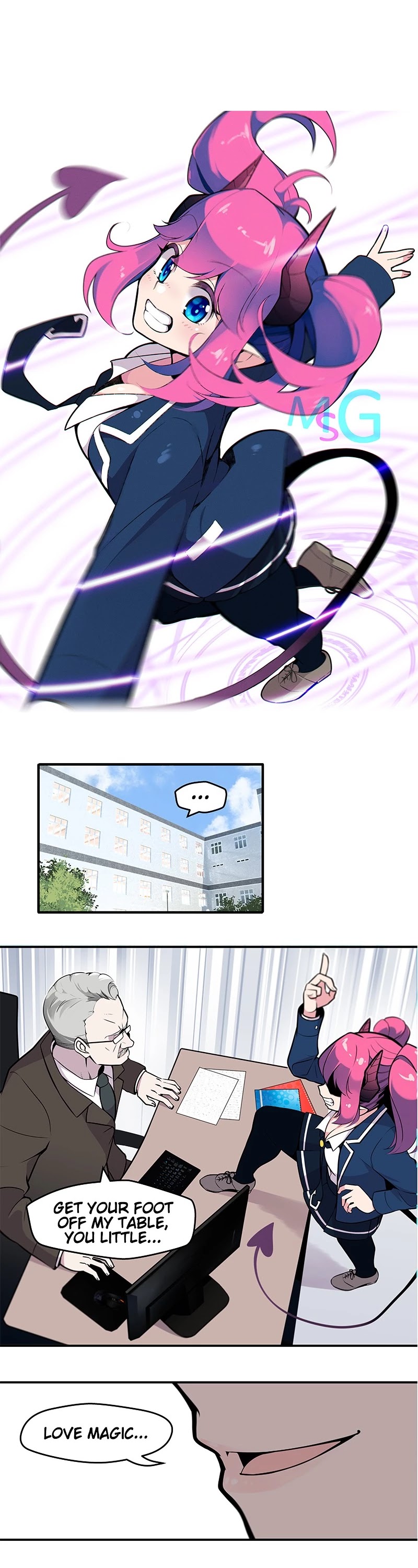 My Succubus Girlfriend (Reboot 2021) Chapter 9 page 1 - Chapter 9: Ep. 9 - Love Magic 50%!