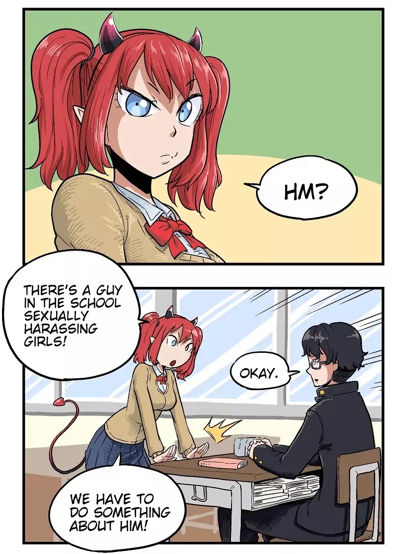 My Succubus Girlfriend Chapter 1.12 page 2 - Vol.1 Chapter 12: Delinquent (12)