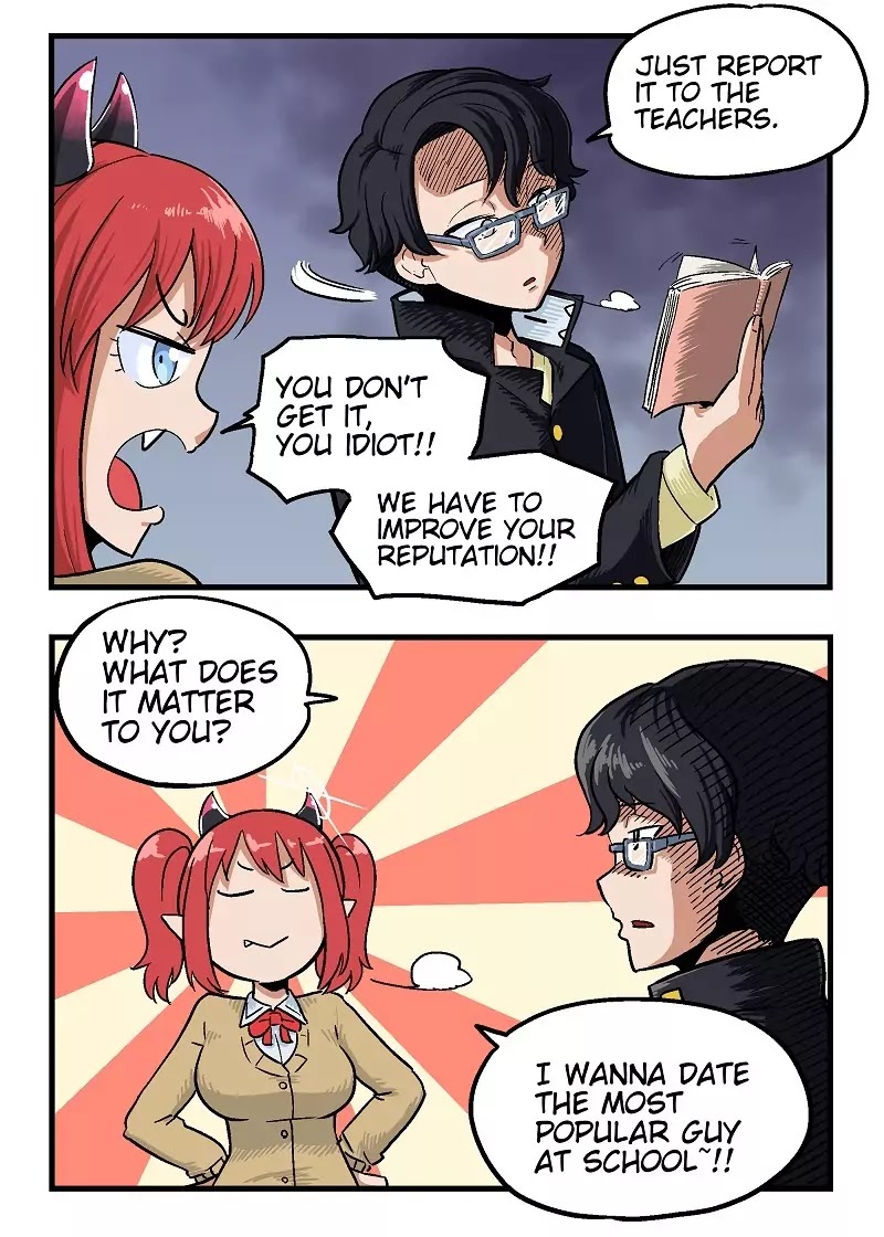 My Succubus Girlfriend Chapter 1.12 page 3 - Vol.1 Chapter 12: Delinquent (12)