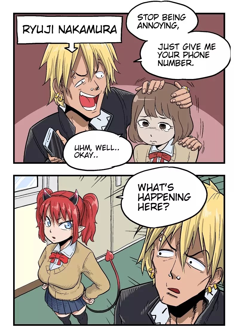My Succubus Girlfriend Chapter 1.13 page 2 - Vol.1 Chapter 13: Delinquent (22)