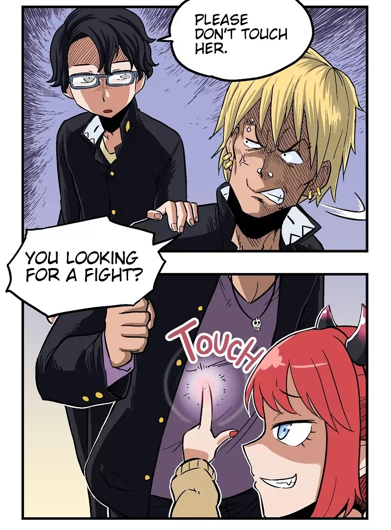 My Succubus Girlfriend Chapter 1.13 page 4 - Vol.1 Chapter 13: Delinquent (22)