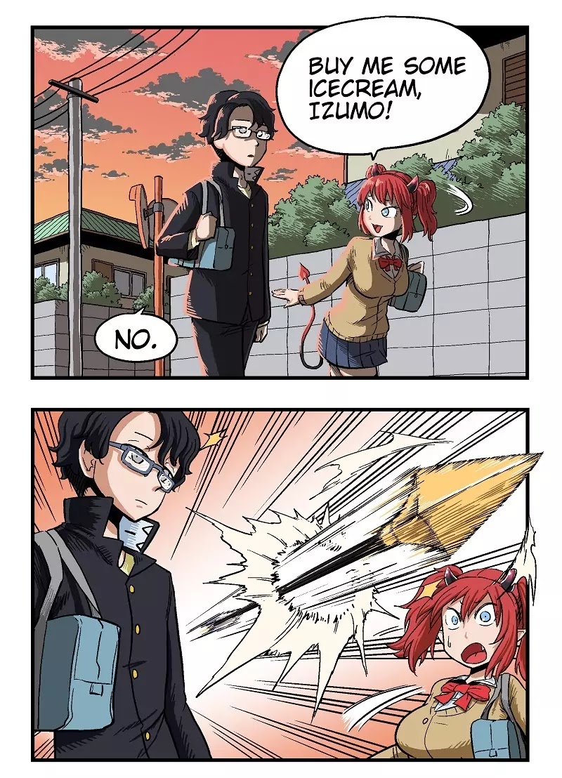 My Succubus Girlfriend Chapter 1.14 page 1 - Vol.1 Chapter 14: Exorcism
