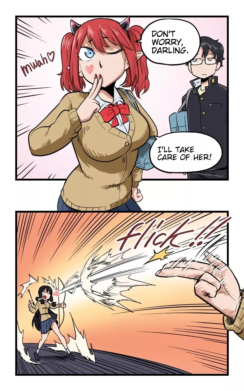 My Succubus Girlfriend Chapter 1.15 page 2 - Vol.1 Chapter 15: Interruption