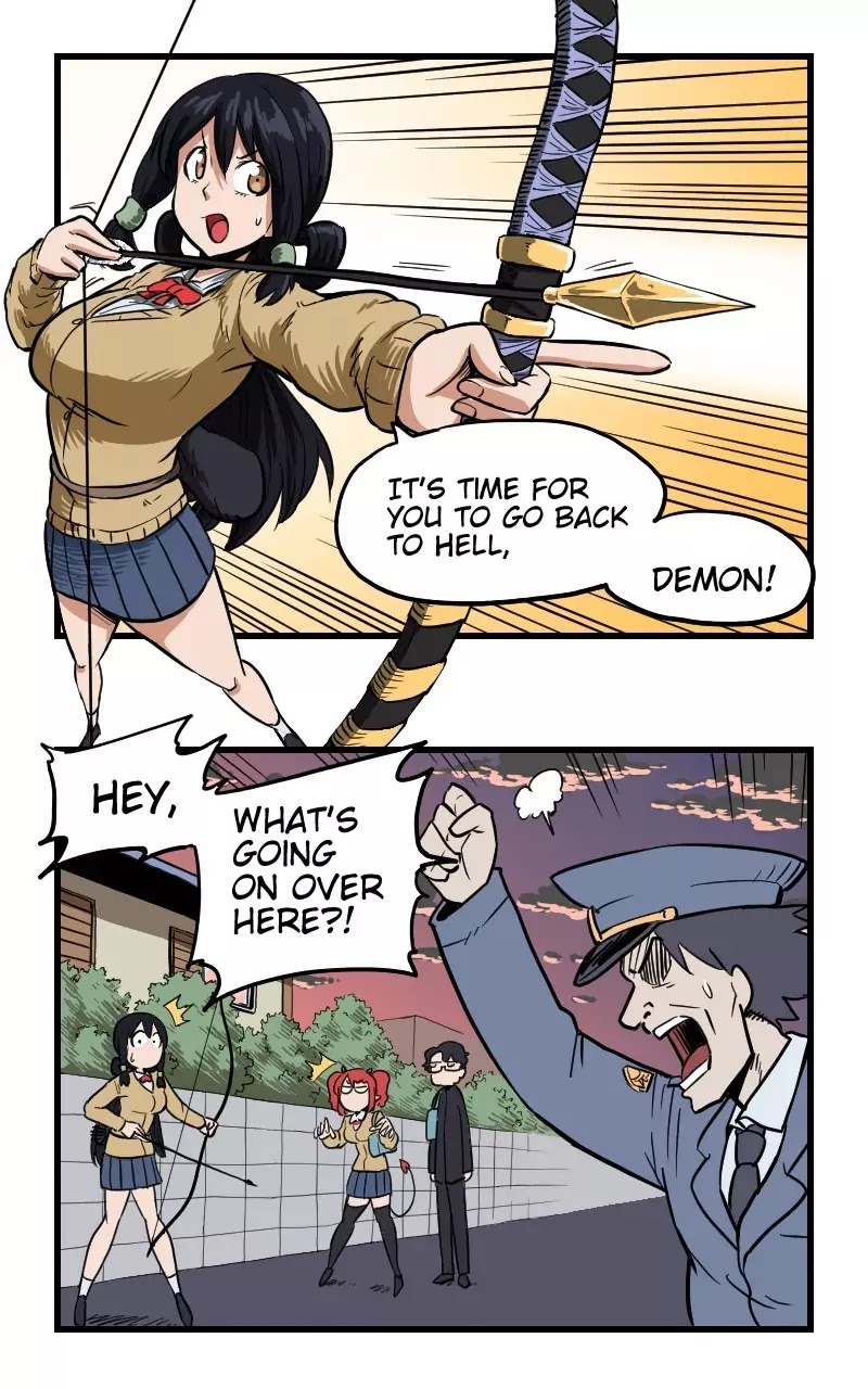 My Succubus Girlfriend Chapter 1.15 page 4 - Vol.1 Chapter 15: Interruption