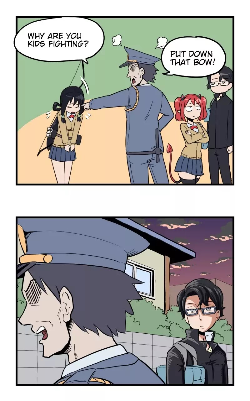 My Succubus Girlfriend Chapter 1.16 page 1 - Vol.1 Chapter 16: Escape