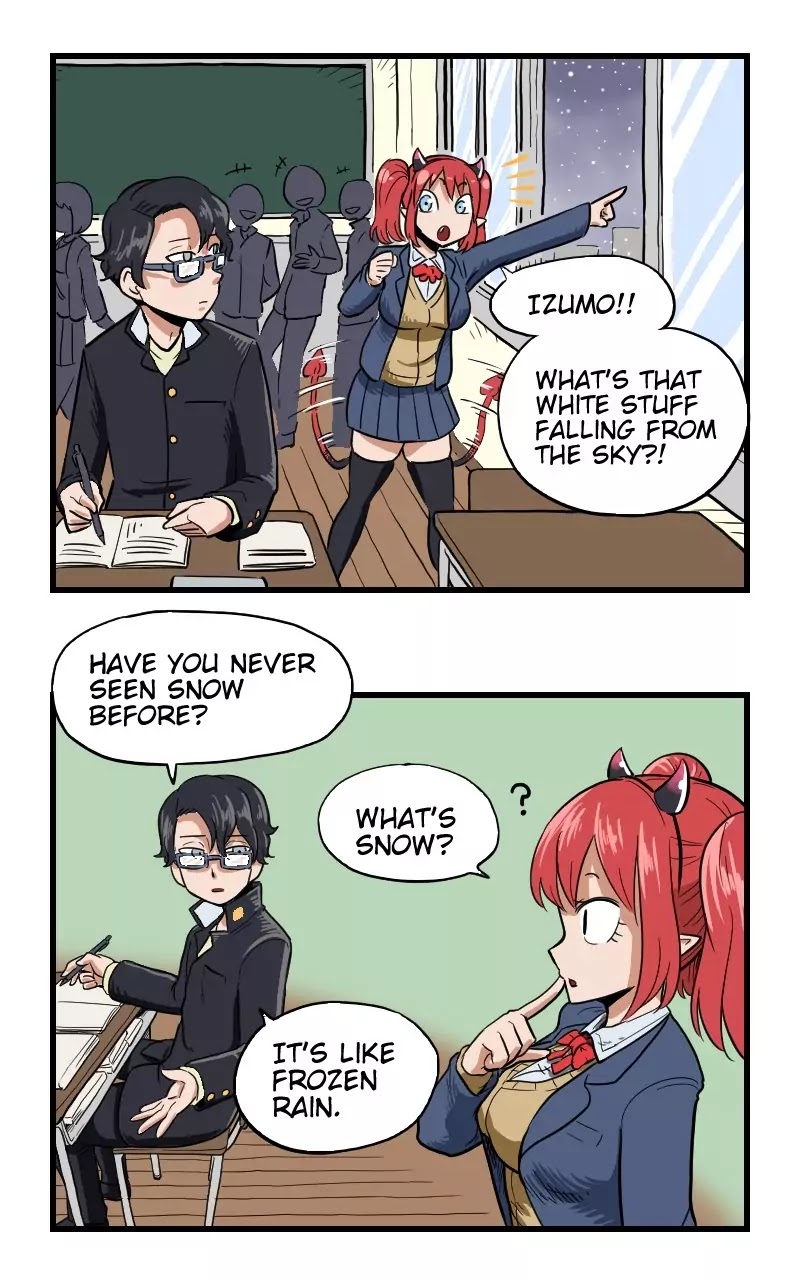 My Succubus Girlfriend Chapter 1.17 page 2 - Vol.1 Chapter 17: Snowfall
