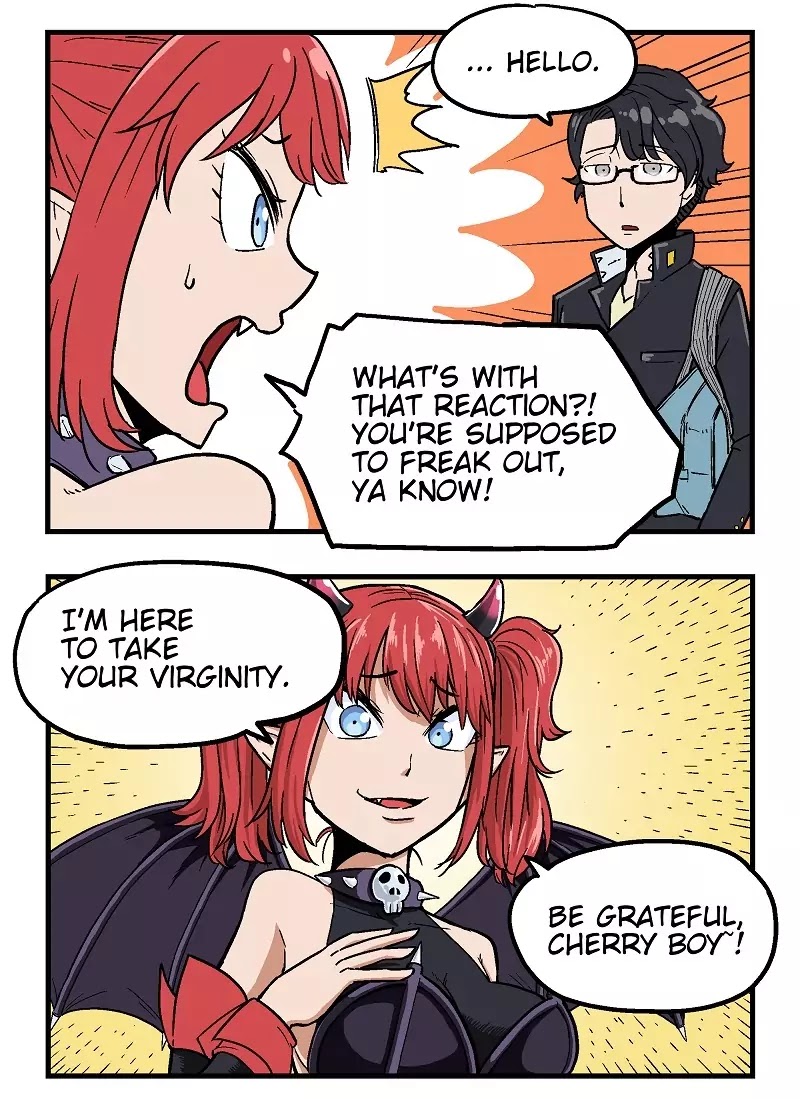 My Succubus Girlfriend Chapter 1.2 page 3 - Vol.1 Chapter 2: Anastasia