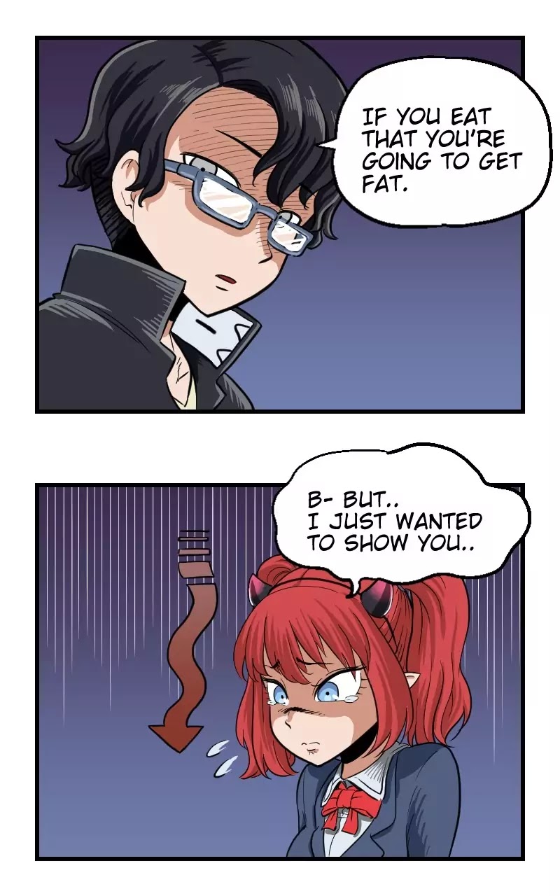 My Succubus Girlfriend Chapter 1.21 page 2 - Vol.1 Chapter 21: Noodle Hotdog