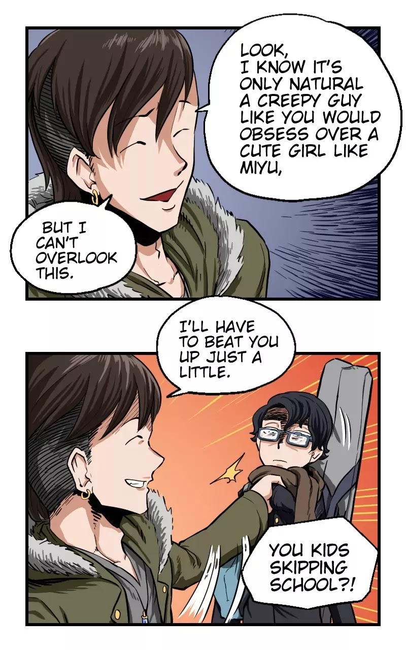 My Succubus Girlfriend Chapter 1.28 page 4 - Vol.1 Chapter 28: Police
