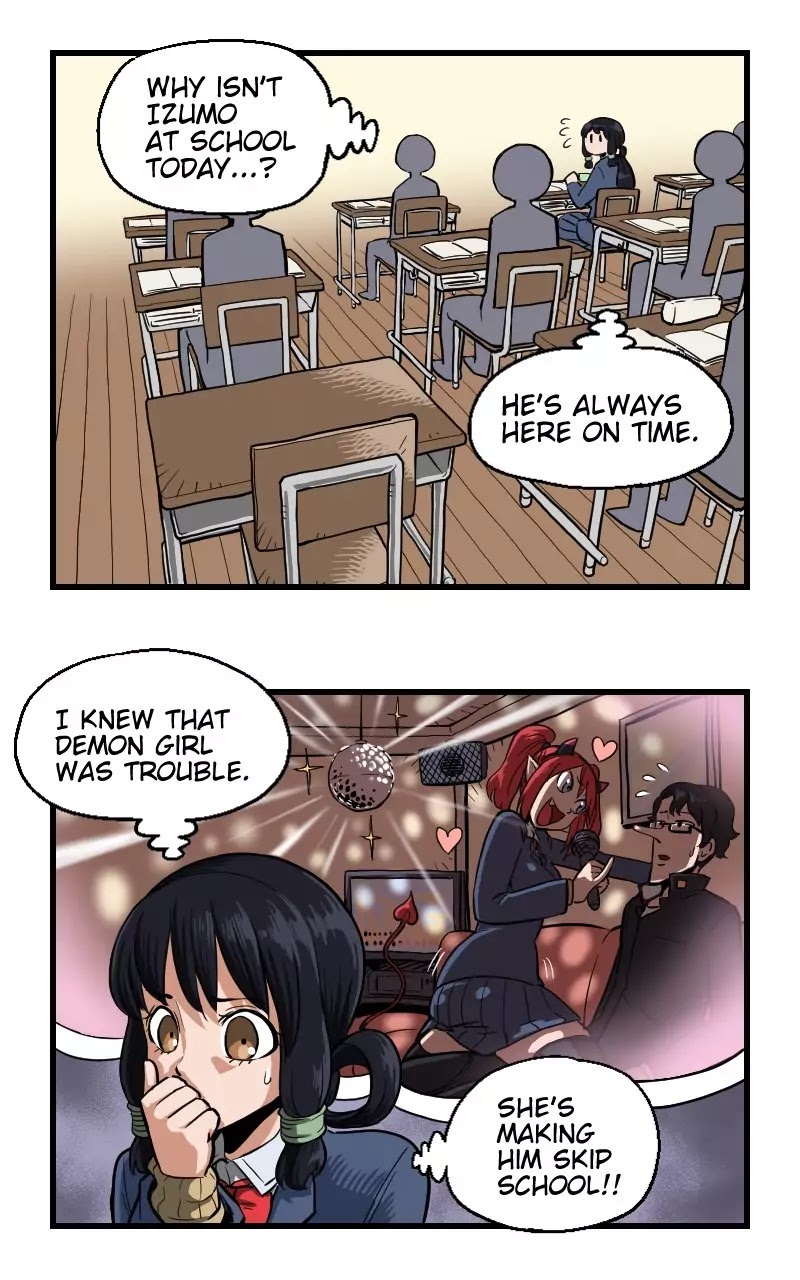 My Succubus Girlfriend Chapter 1.29 page 1 - Vol.1 Chapter 29: Trouble