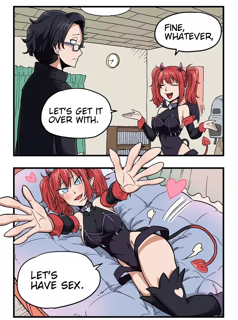 My Succubus Girlfriend Chapter 1.3 page 2 - Vol.1 Chapter 3: Let's Have Sex