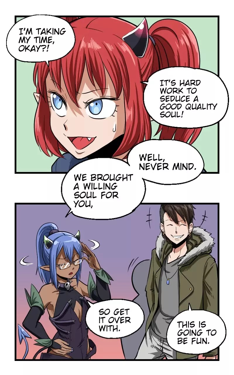 My Succubus Girlfriend Vol.1 Chapter 33 page 4 - Vol.1 Chapter 33: Old Guy