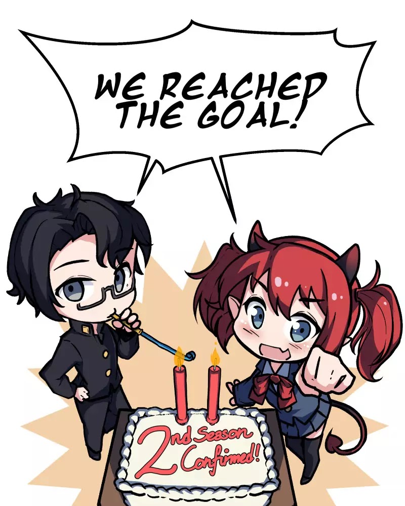My Succubus Girlfriend Chapter 1.44-2 page 1 - Vol.1 Chapter 44.2: Goal Reached!!