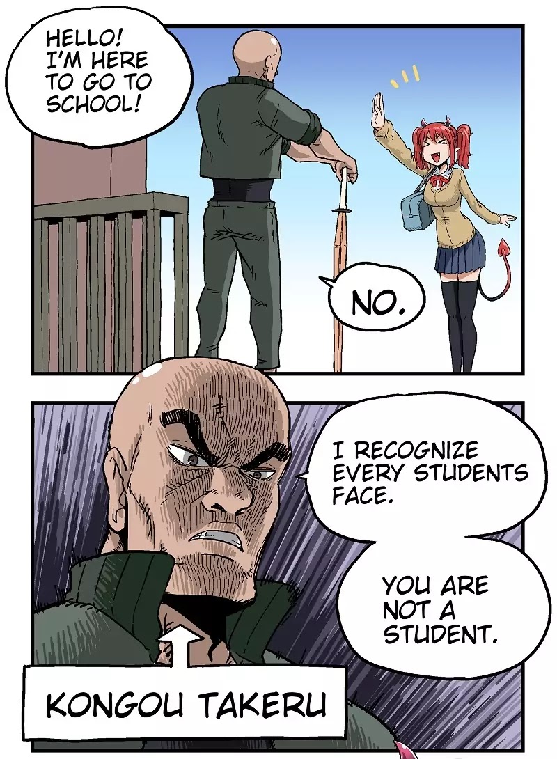My Succubus Girlfriend Chapter 1.6 page 2 - Vol.1 Chapter 6: Teacher vs. Demon