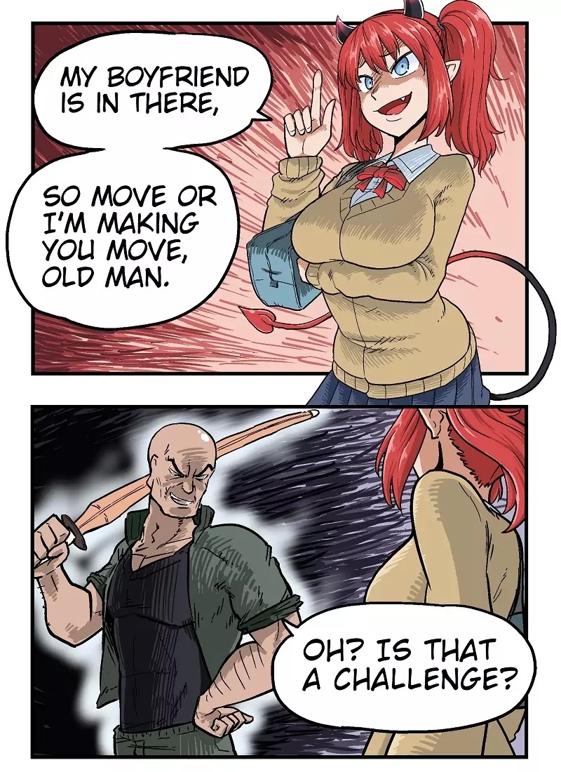My Succubus Girlfriend Chapter 1.6 page 3 - Vol.1 Chapter 6: Teacher vs. Demon