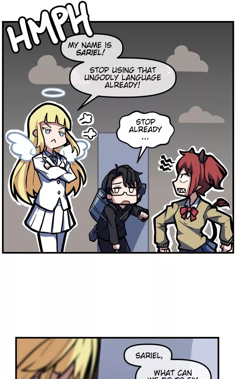 My Succubus Girlfriend Chapter 2.10 page 4 - Vol.2 Chapter 10: Typical Angels