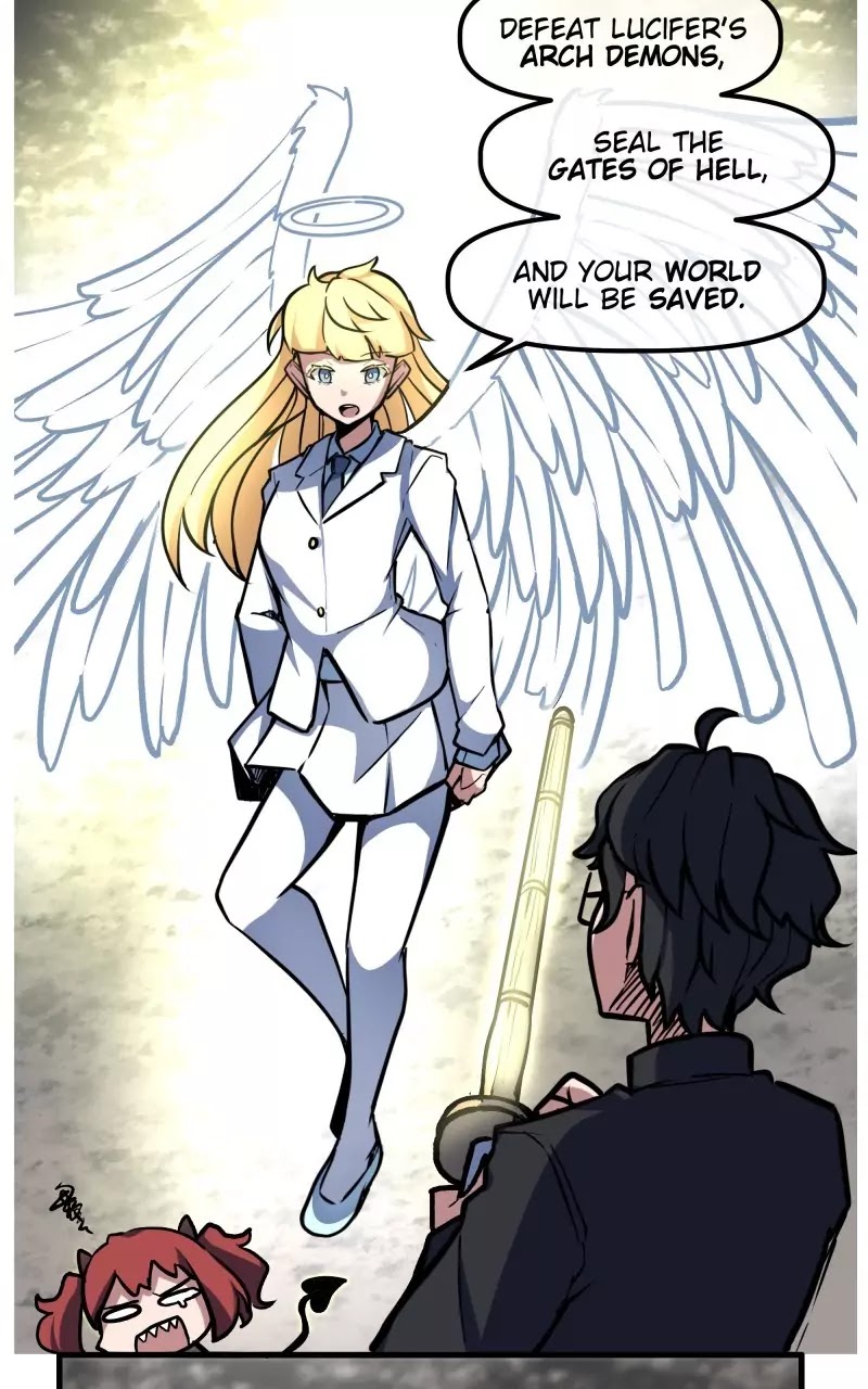 My Succubus Girlfriend Chapter 2.10 page 9 - Vol.2 Chapter 10: Typical Angels