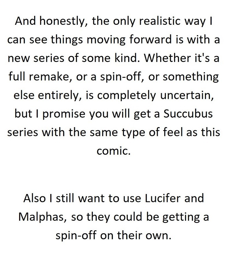 My Succubus Girlfriend Chapter 2.14-5 page 15 - Vol.2 Chapter 14.5: Notice [END]