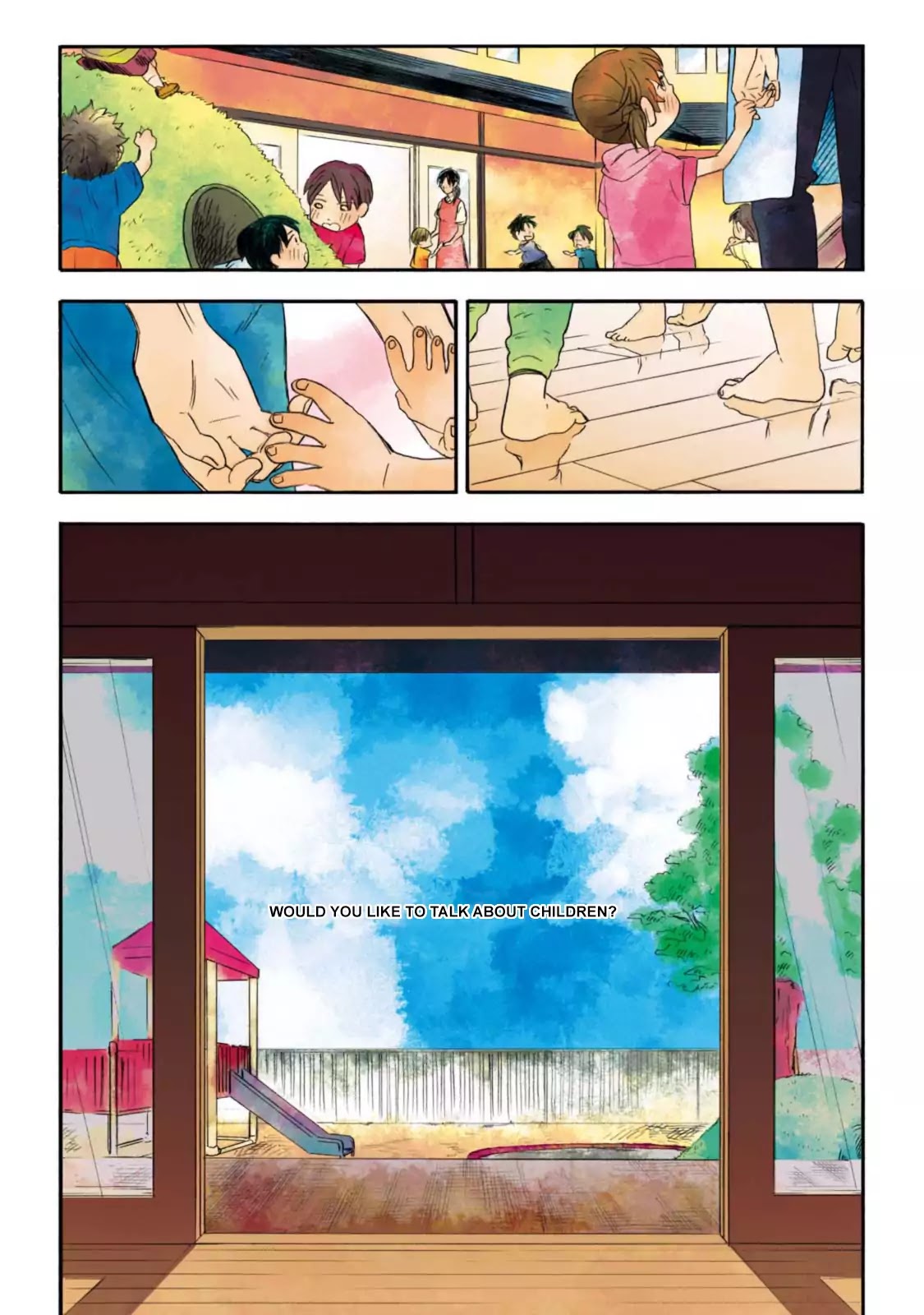 My teacher, Mr. T Chapter 1 page 2 - Chapter 1: Daily Life of Flower