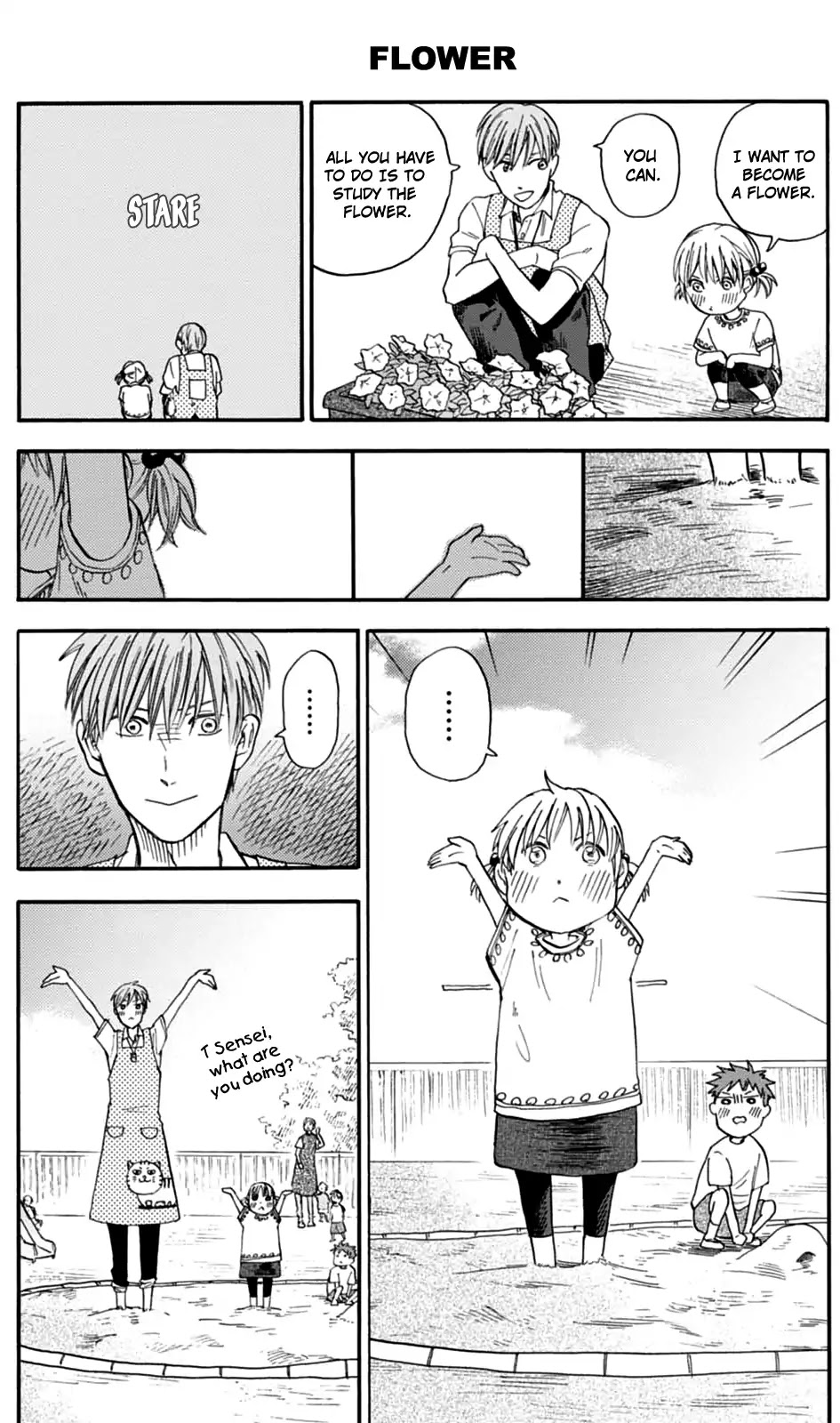 My teacher, Mr. T Chapter 1 page 22 - Chapter 1: Daily Life of Flower