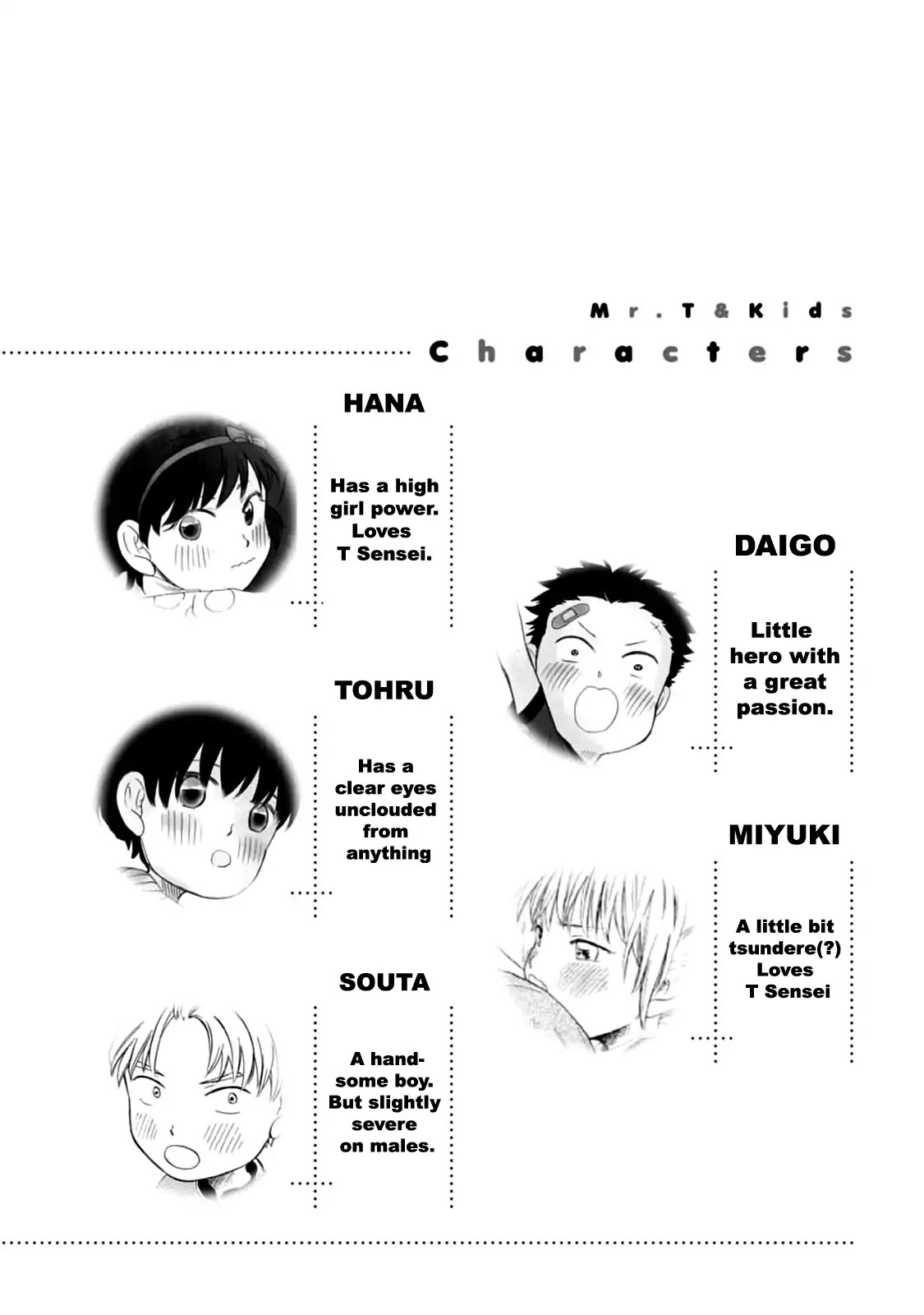 My teacher, Mr. T Chapter 1 page 4 - Chapter 1: Daily Life of Flower