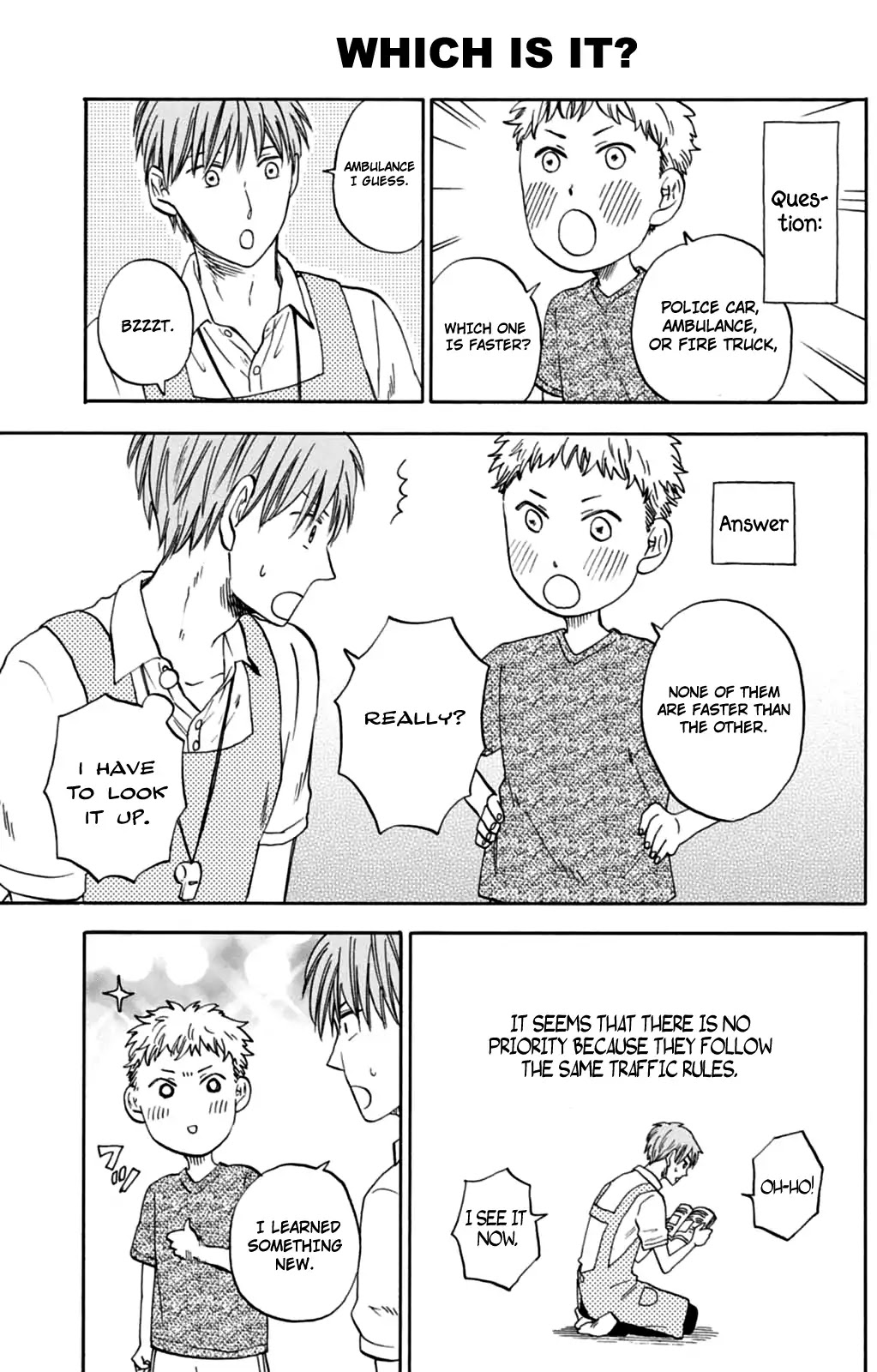 My teacher, Mr. T Chapter 10 page 3 - Chapter 10: Traffic Safety Week