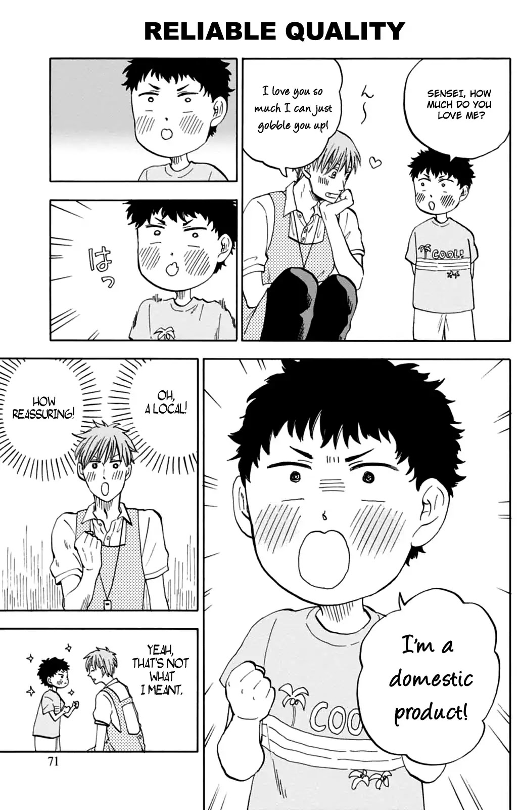 My teacher, Mr. T Chapter 10 page 7 - Chapter 10: Traffic Safety Week