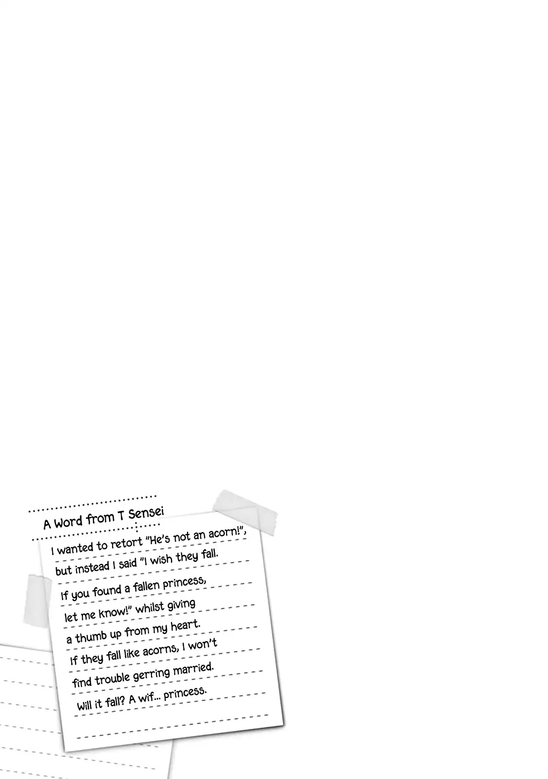 My teacher, Mr. T Chapter 11 page 17 - Chapter 11: Sumer Day, Summer Time