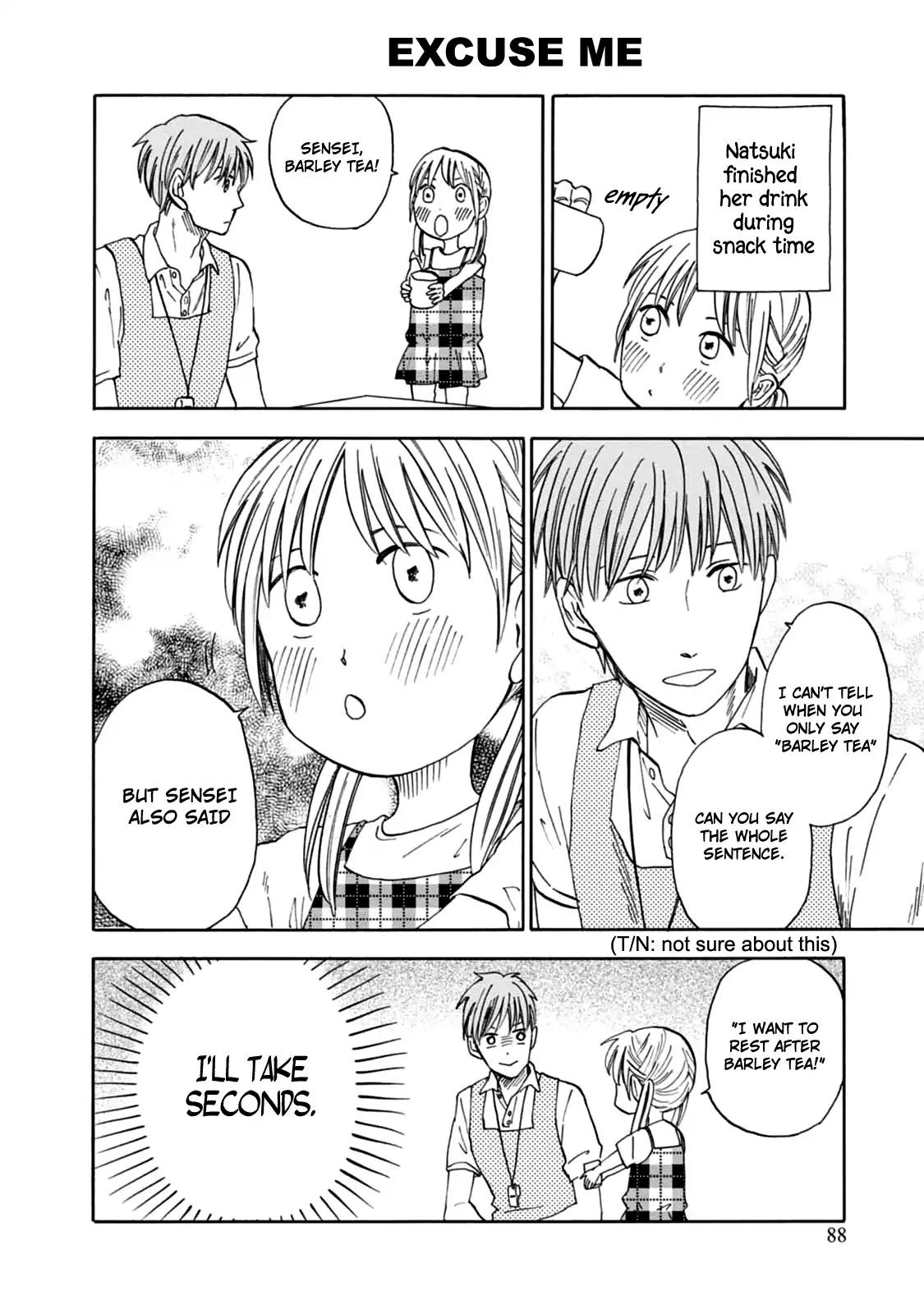 My teacher, Mr. T Chapter 11 page 8 - Chapter 11: Sumer Day, Summer Time