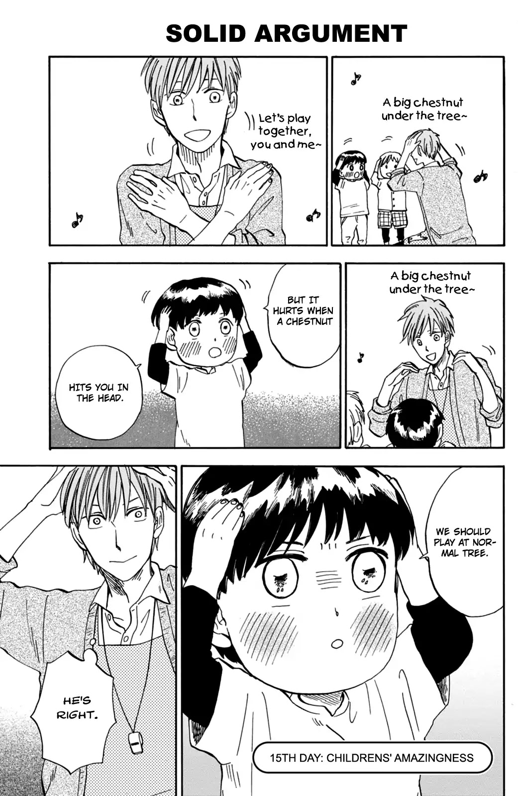 My teacher, Mr. T Chapter 15 page 1 - Chapter 15: Childrens' Amazingness