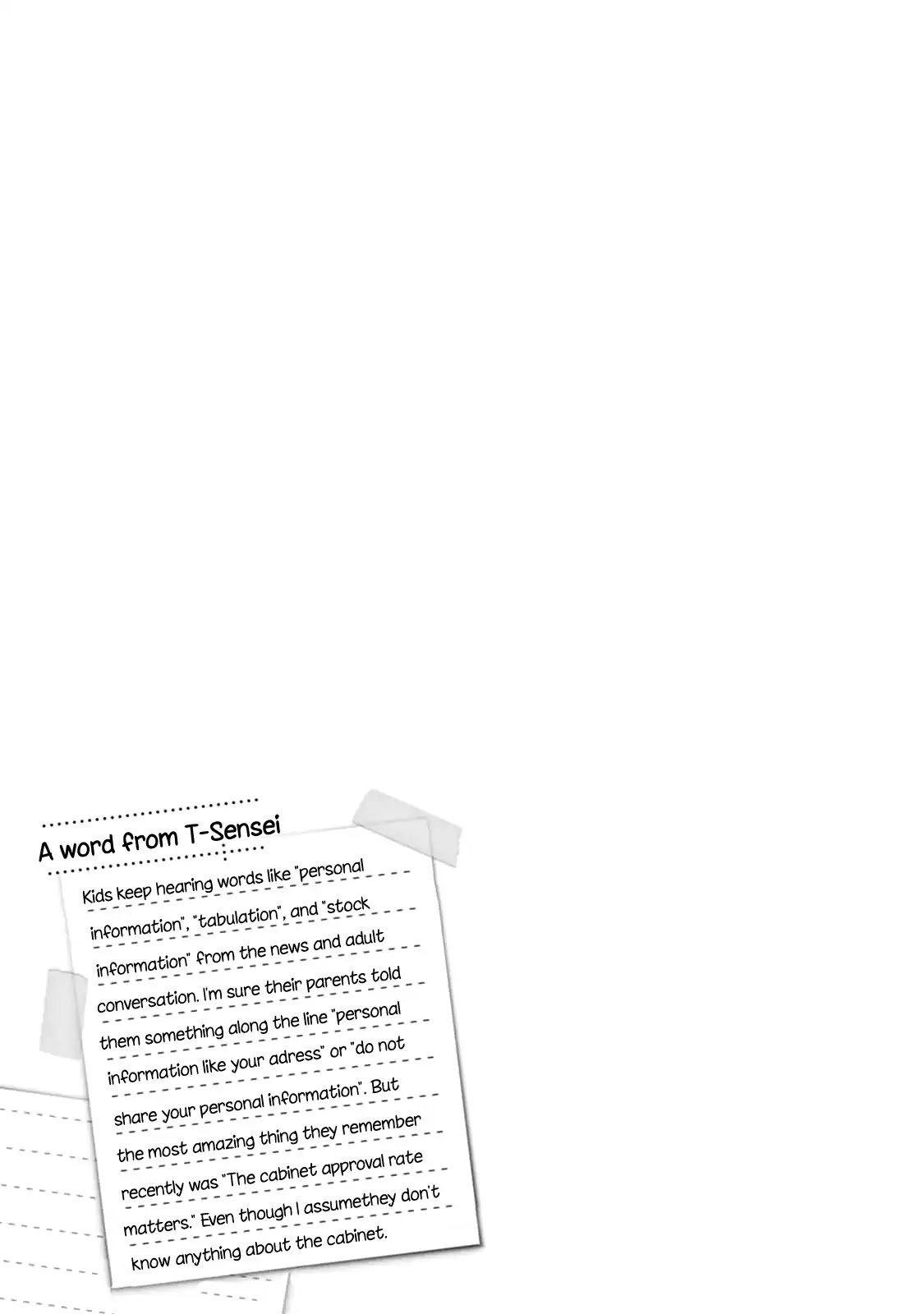 My teacher, Mr. T Chapter 15 page 19 - Chapter 15: Childrens' Amazingness