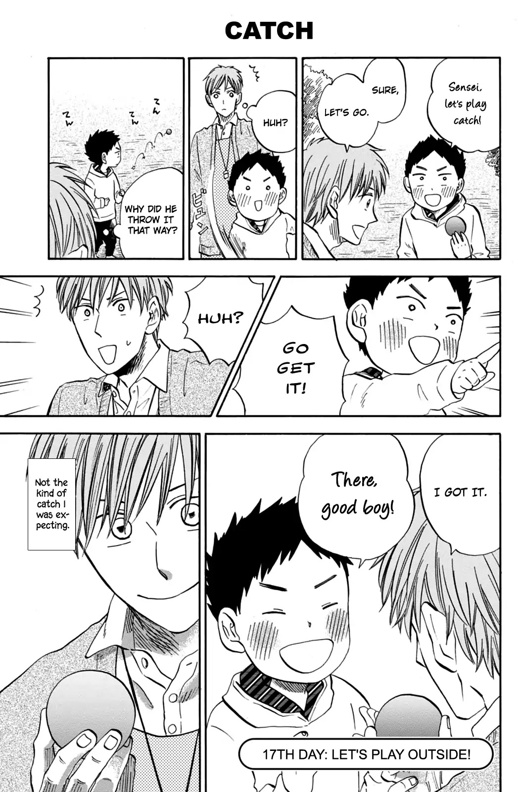 My teacher, Mr. T Chapter 17 page 1 - Chapter 17: Let's Play Outside!