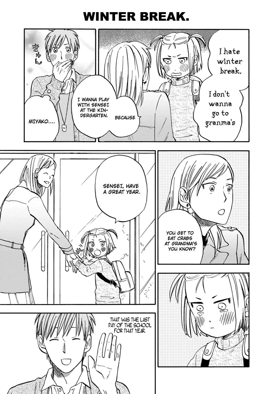My teacher, Mr. T Chapter 17 page 9 - Chapter 17: Let's Play Outside!