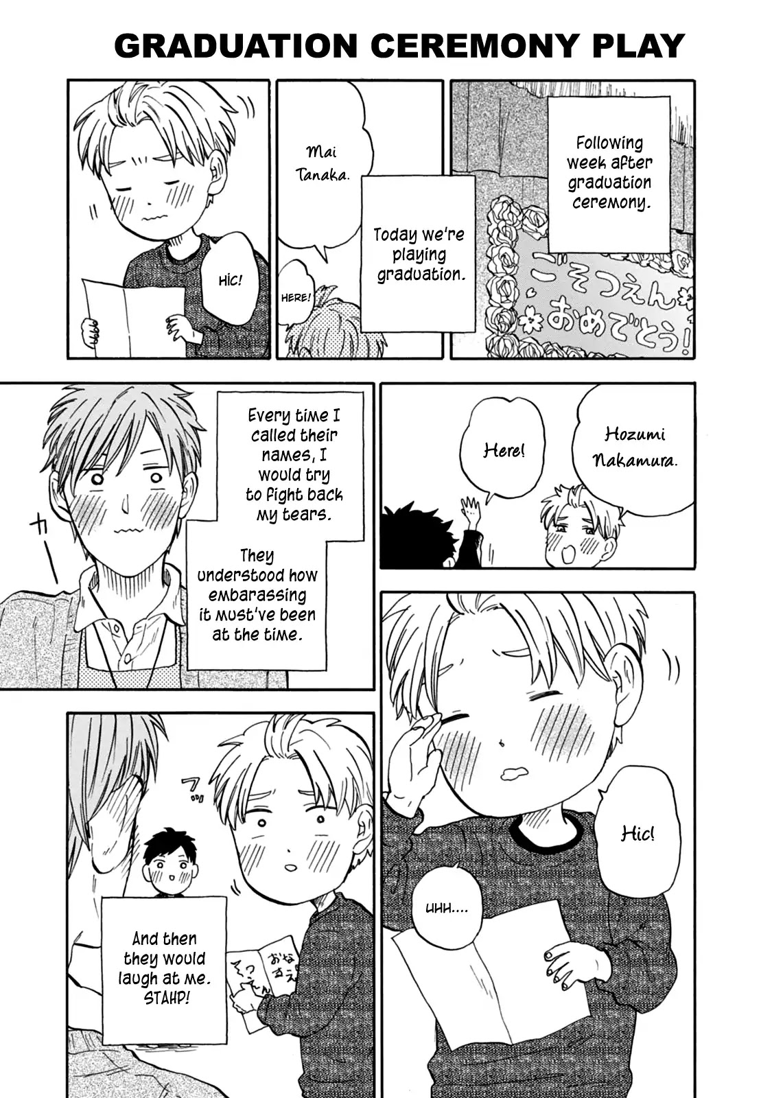 My teacher, Mr. T Chapter 20 page 3 - Chapter 20: Graduation Ceremony and Last Day