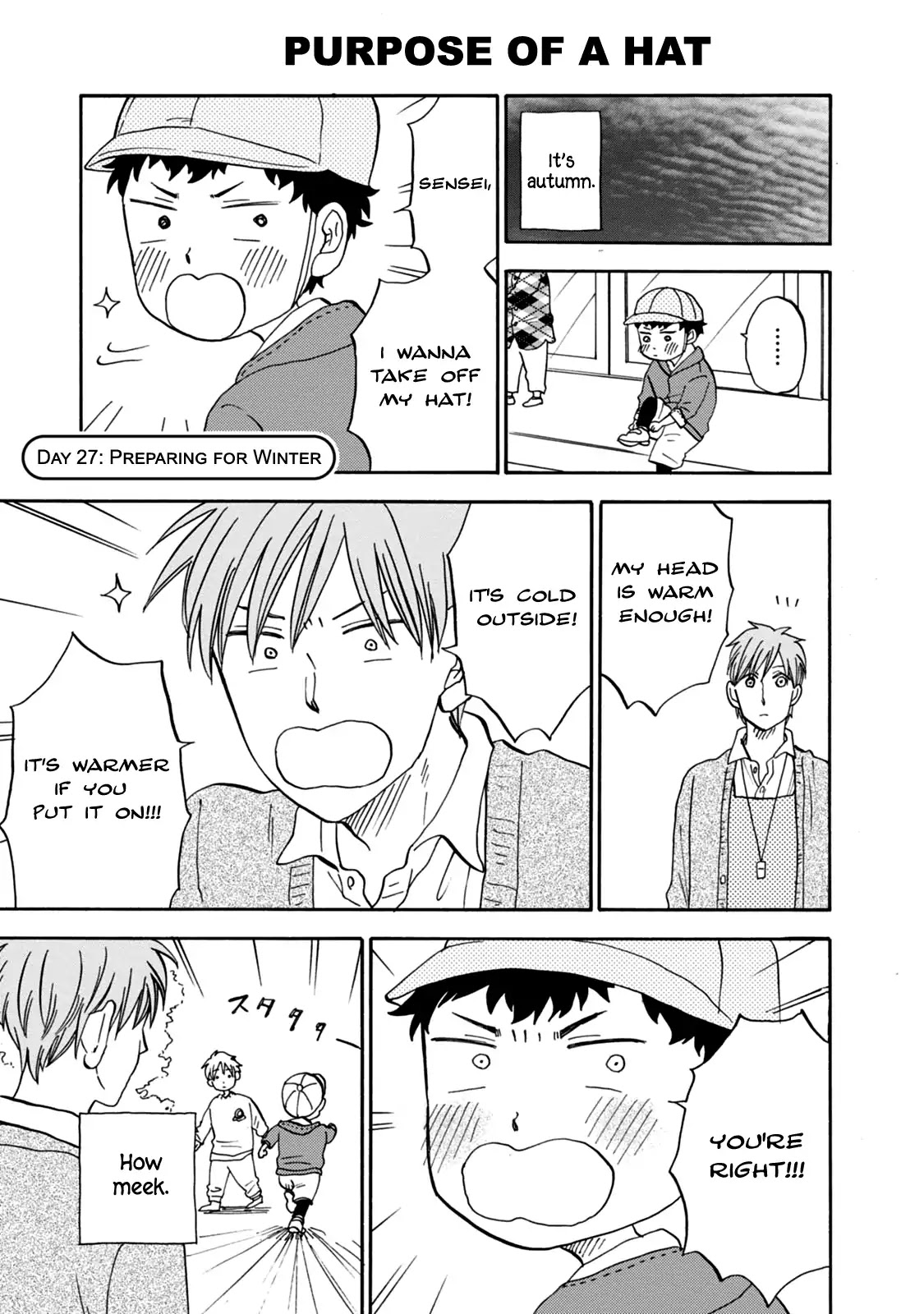 My teacher, Mr. T Chapter 27 page 1 - Chapter 27: Preparing For Winter