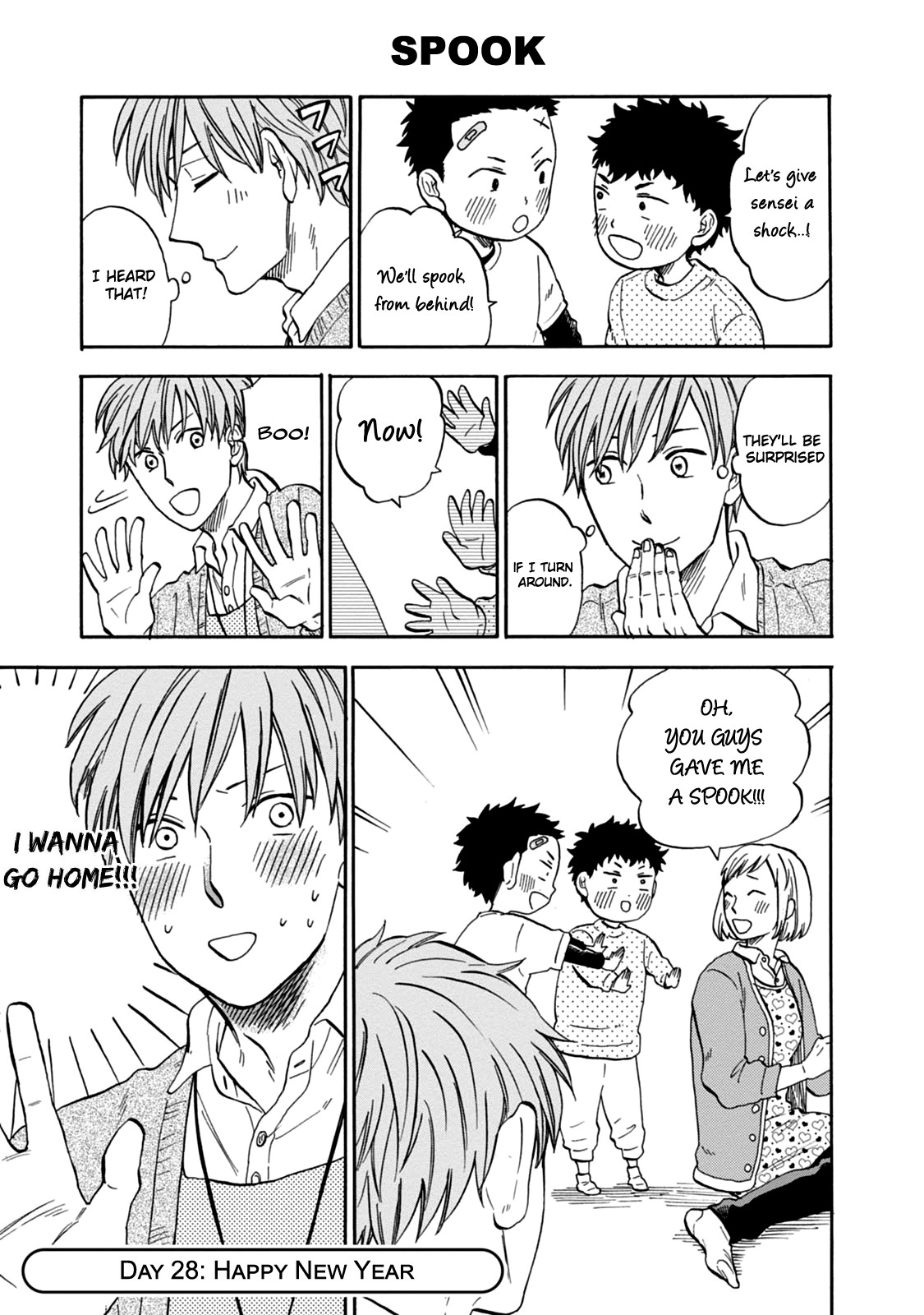 My teacher, Mr. T Chapter 28 page 1 - Chapter 28: Happy New Year