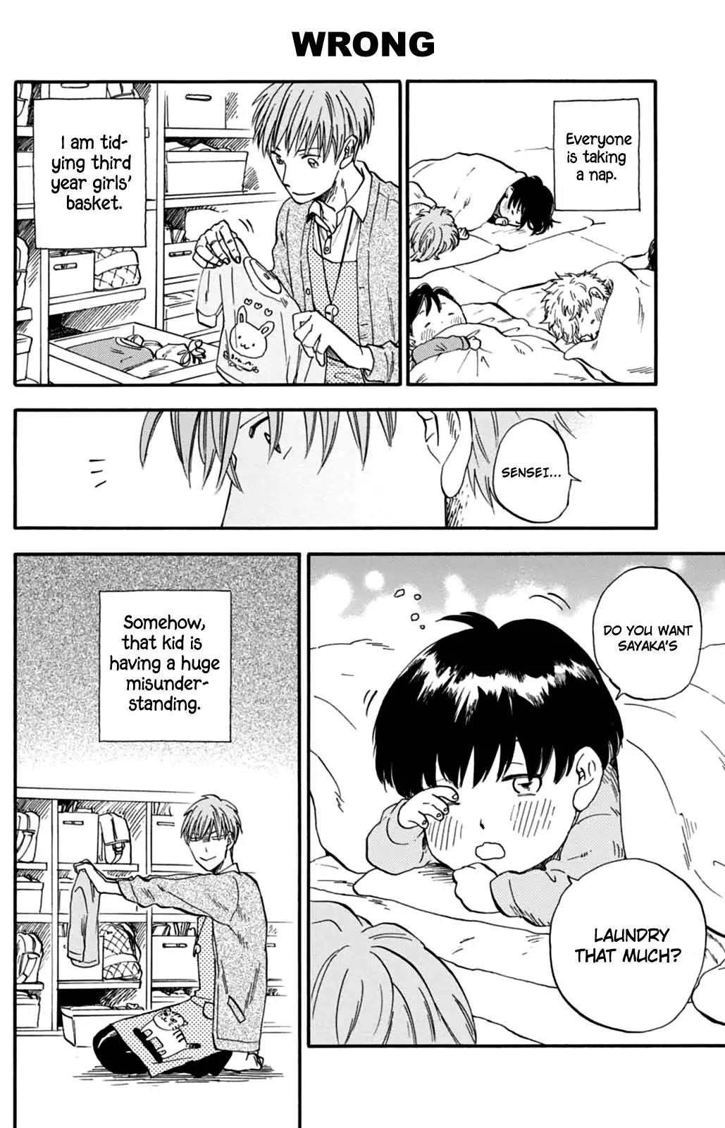 My teacher, Mr. T Chapter 3 page 4 - Chapter 3: Love
