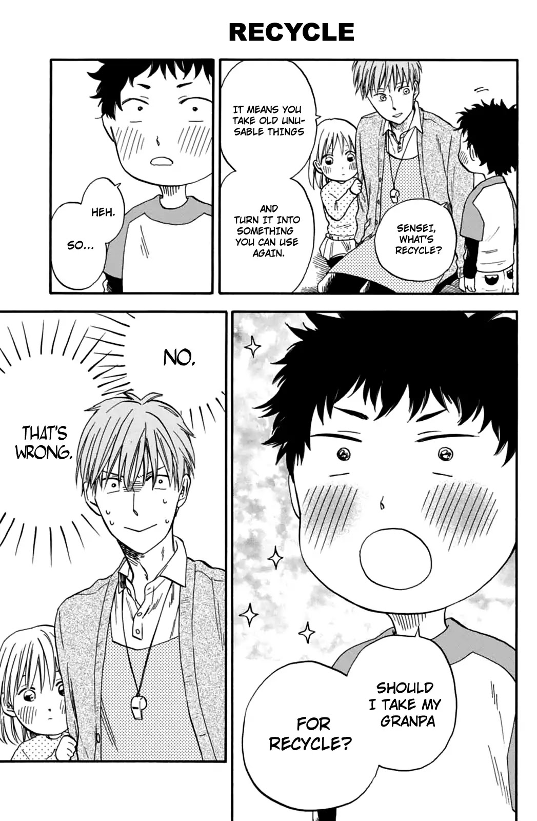 My teacher, Mr. T Chapter 3 page 7 - Chapter 3: Love