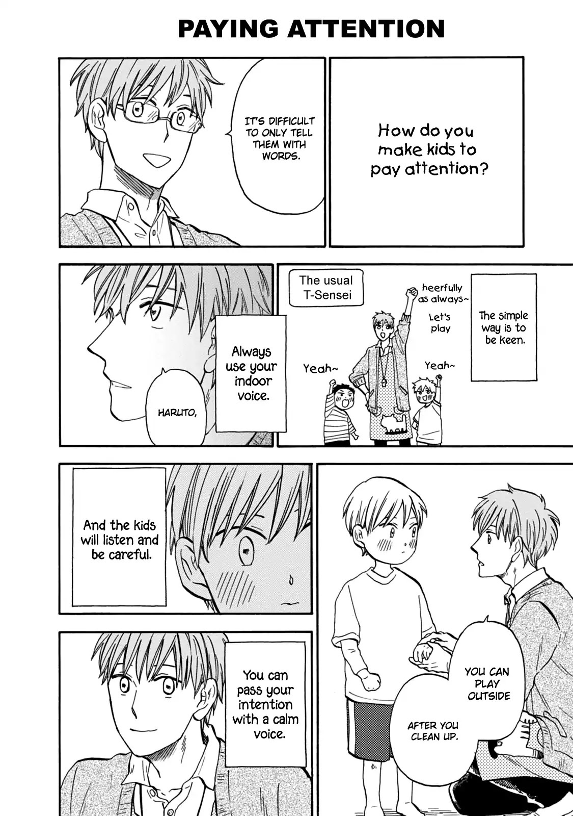 My teacher, Mr. T Chapter 31 page 4 - Chapter 31: T-Sensei's One Point Advice
