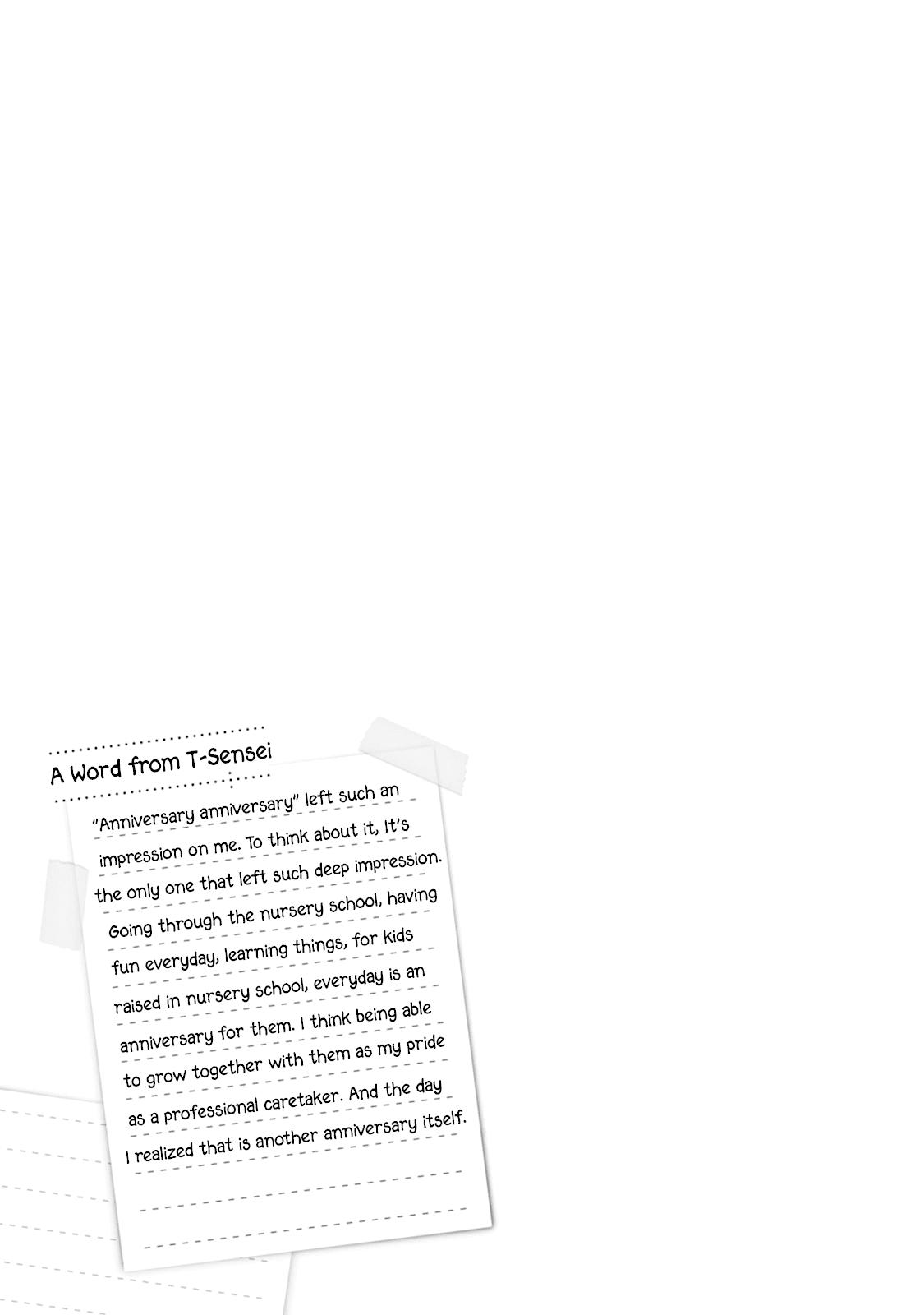 My teacher, Mr. T Chapter 34 page 17 - Chapter 34: Preparing for Summer