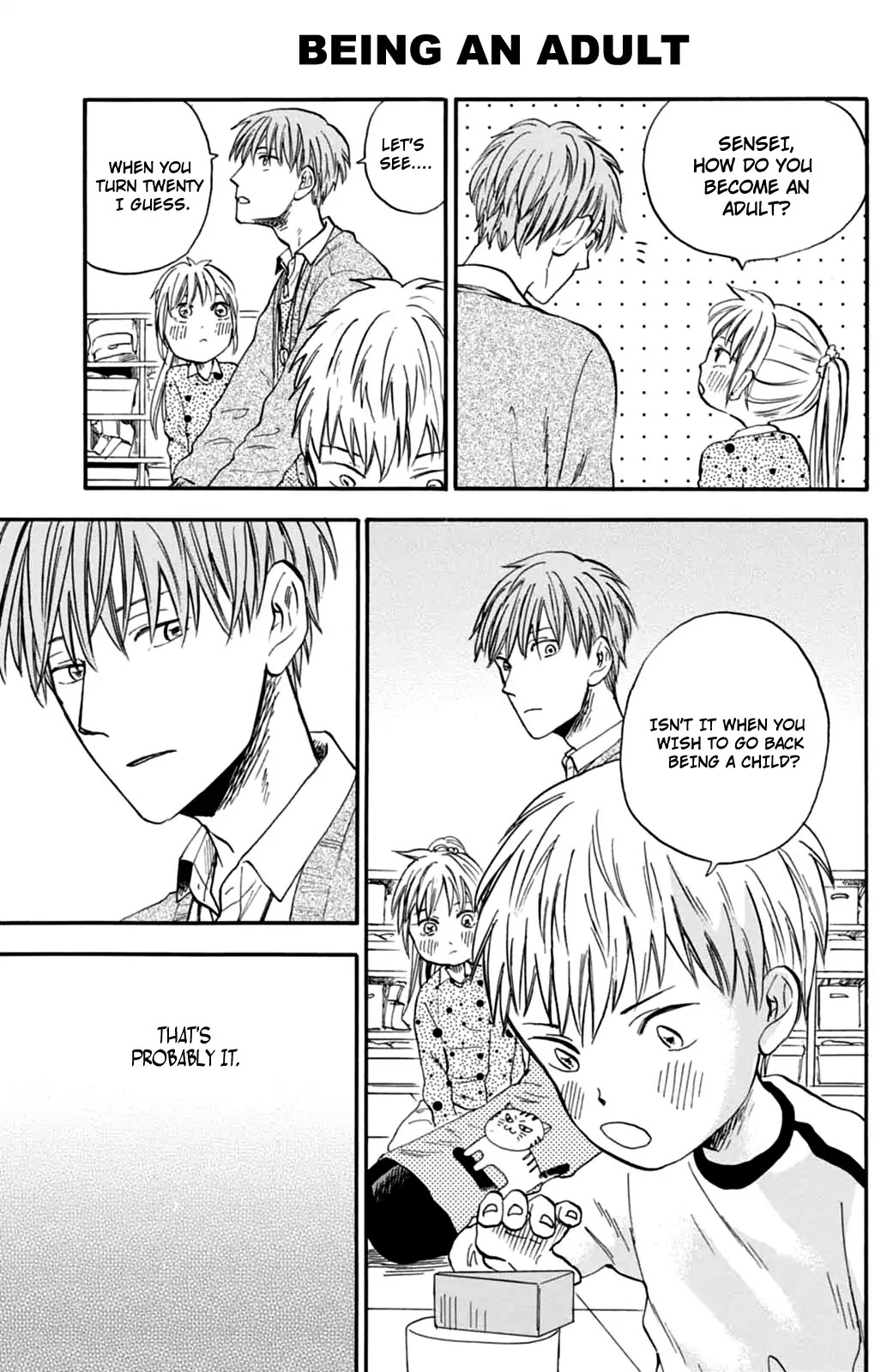 My teacher, Mr. T Chapter 4 page 6 - Chapter 4: Kids on Winter Day